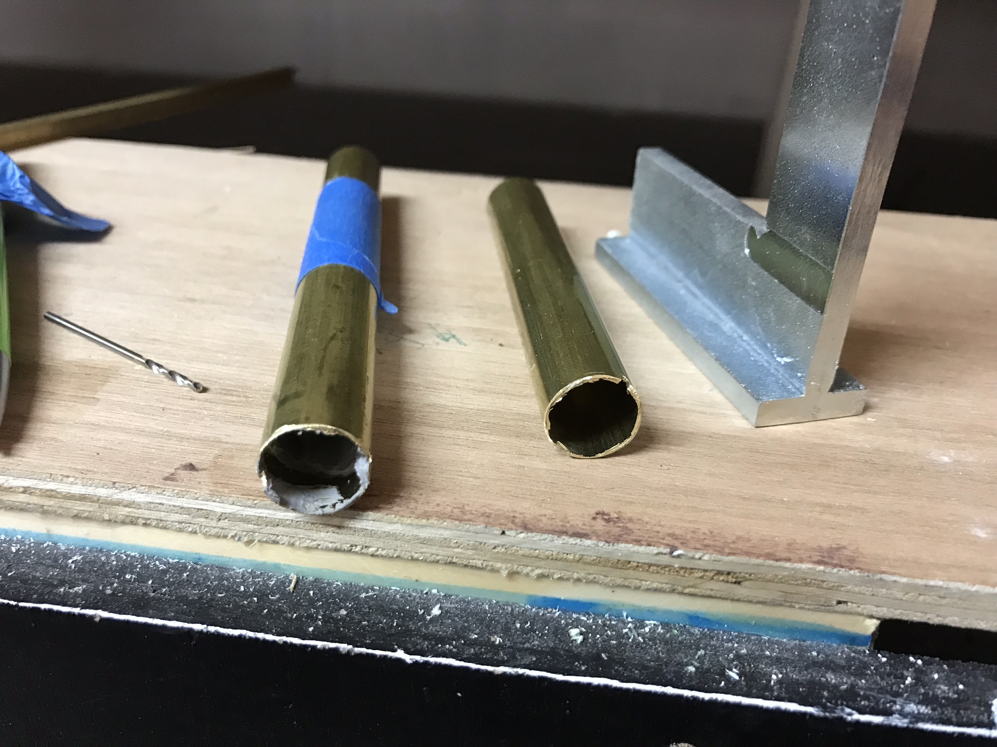 The 2 sizes of K&S tubes