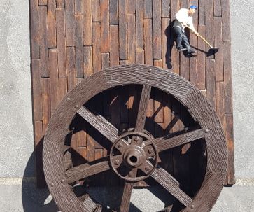 Waterwheel from the Pola watermill