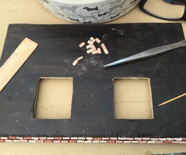 Adding the bricks